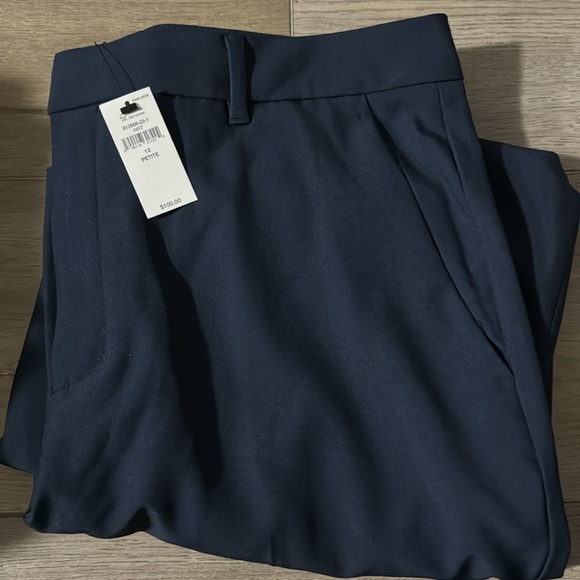 NWT! Banana Republic Navy Giovanna Sculpted Bootcut Pants 💛 - Picture 9 of 9